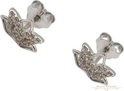 ÉkszerM Fehérarany Stekkeres Fülbevaló AU 69066