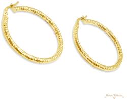 ÉkszerM Arany Karika Fülbevaló AU 87913