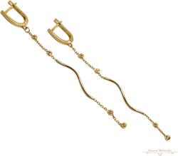 ÉkszerM Arany Lógós Fülbevaló AU 86064