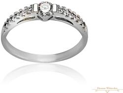 ÉkszerM Fehérarany Gyűrű (méret: 54) AU 46280