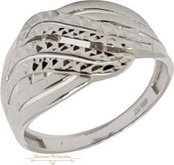 ÉkszerM Fehérarany Gyűrű (méret: 63) AU 82484