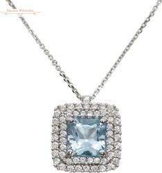 ÉkszerM Fehérarany Lánc (méret: 45) AU 84393