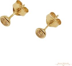 ÉkszerM Arany Cirkónia Köves Stekkeres Fülbevaló AU 97741