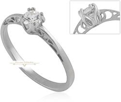 ÉkszerM Fehérarany Gyűrű (méret: 54) AU 65504