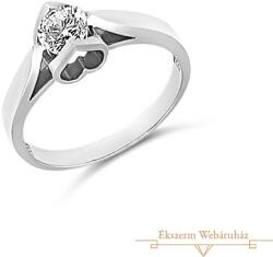 ÉkszerM Fehérarany Gyűrű (méret: 56) AU 73333