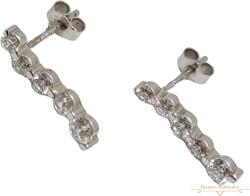 ÉkszerM Fehérarany Stekkeres Fülbevaló AU 5798