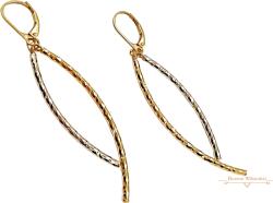 ÉkszerM Arany Lógós Fülbevaló AU 85657