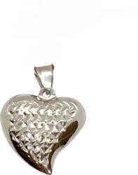 ÉkszerM Fehérarany Szív Medál AU 48319