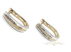 ÉkszerM Arany Brill Köves Fülbevaló AU 62097