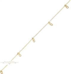 ÉkszerM Arany Bokalánc (méret: 23, 5-25, 5) AU 57540