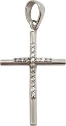 ÉkszerM Fehérarany Kereszt Medál AU 88348