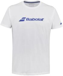 Babolat Exercise Tee Men - white/white - Fehér