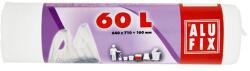Alufix Szemeteszsák ALUFIX 60L köthetőfüles 12 darabos (MS6012GRUNINEW) - vectraline