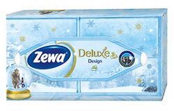 Zewa Papírzsebkendő ZEWA Deluxe 3 rétegű 90 darabos dobozos (28420) - vectraline