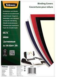 Fellowes Hátlap FELLOWES Delta A/4 250 g matt zöld 100/csom (5381901) - vectraline