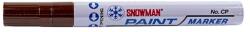 SNOWMAN Lakkmarker SNOWMAN CP-12 4, 5mm barna (CP-12 BARNA)