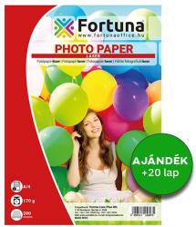 FORTUNA Fotópapír FORTUNA A/4 laser fényes 170 gr 200 ív/csomag (FO00073) - homeofficeshop