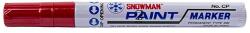SNOWMAN Lakkmarker SNOWMAN CP-12 4, 5mm piros (CP-12 PIROS) - vectraline