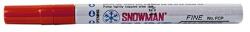 SNOWMAN Lakkmarker SNOWMAN/DEC FCP-12 3mm Fine piros (FCP-12 PIROS) - vectraline