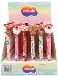 Nebulo Golyóstoll NEBULO nyomógombos 0, 5mm karácsony-4 (DTG-XMAS4-003) - vectraline