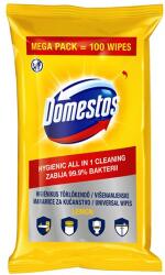 DOMESTOS Fertőtlenítő törlőkendő DOMESTOS Lemon 100 db (69693151)