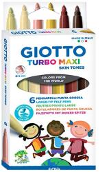 GIOTTO Filctoll GIOTTO Turbo maxi bőrtónus színek 6 darabos (527000)