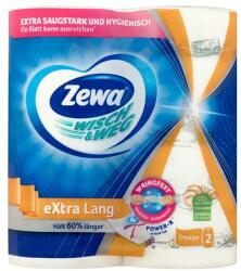 Zewa Kéztörlő tekercses háztartási ZEWA Wisch&Weg Extra Long Design 2 rétegű 2 tekercses (43222) - vectraline