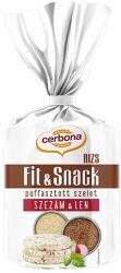 CERBONA Puffasztott rizs CERBONA len- és szezámmagos 90 g - vectraline