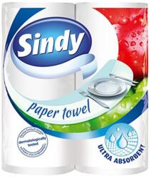 SINDY Kéztörlő tekercses háztartási SINDY 2 rétegű 2 tekercses (KKC2002017) - vectraline