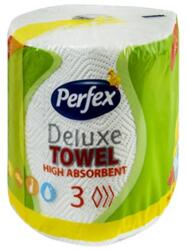 Perfex Kéztörlő tekercses háztartási PERFEX Deluxe 3 rétegű 150 lapos 1 tekercses (SKU11029) - vectraline