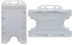 Azonosítókártya tartó Proximity álló 85x54mm opál 2 kártyás - vectraline