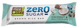 RiceUP! Rizsszelet RICE UP Zero kókuszos tejcsokoládés 18 g