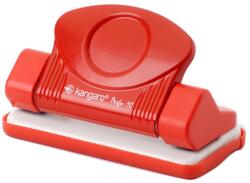 KANGARO Lyukasztó KANGARO Perfo-10 2 lyukú fém 10 lap piros (C202008) - vectraline