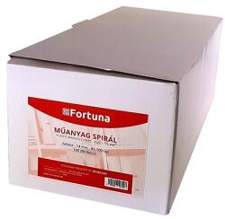 FORTUNA Iratspirál műanyag FORTUNA 14mm 81-100 lap fekete 100/dob (09.0052401) - vectraline