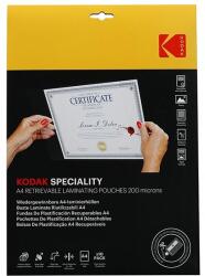 Kodak Lamináló fólia KODAK A/4 200 mikron újrahasználható 10 íves (KO-LMA4RET-PK10F) - vectraline