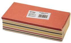 FORTUNA Pincérblokk színes FORTUNA 6, 5x13 cm ragasztott (03.00108) - vectraline