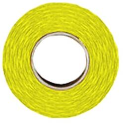 FORTUNA Árazószalag FORTUNA 25x16 mm perforált sárga 10 tekercs/csomag (01.00385) - vectraline