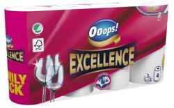 OOOPS! Kéztörlő tekercses háztartási OOOPS! Excellence 3 rétegű 4 tekercses - vectraline