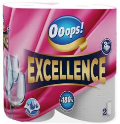 OOOPS! Kéztörlő tekercses háztartási OOOPS! Excellence 3 rétegű 2 tekercses (KKC30021884)