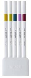 uni Tűfilc UNI EMOTT 5 darabos 0, 4mm (szalmasárga, almazöld, kékeszöld, írisz lila, vörösbor) (2UEMOTTNO8) - vectraline