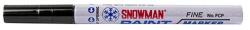 SNOWMAN Lakkmarker SNOWMAN/DEC FCP-12 3mm Fine fekete (FCP-12 FEKETE) - vectraline