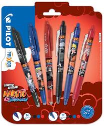Pilot Rollertoll PILOT Frixion Naruto clicker + ball radírozható 0, 7 mm 2 x 3 szín (BL-FR-BLR+BLRT-FR7-BLR-NR)