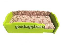 Gyerekágy Pláza Zöld-terep leesésgátlós gyerekágy