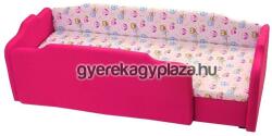 Gyerekágy Pláza Pink-bagoly körbetámlás heverő