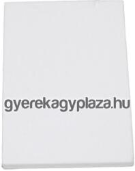 Gyerekágy Pláza Gumis pamutlepedő (fehér, 150x60)