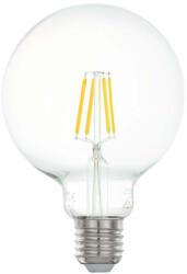 EGLO 110009 E27-LED-G95 filament fényforrás, 4W=40W, 2700K, 470 lm (110009)