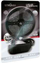 STRÜHM Late LED szalag szett adapterrel, 24W, 4000K, 2100 lm, IP20, 5m (03583)