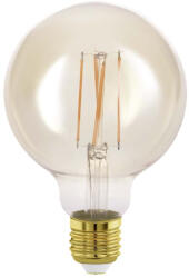 EGLO 110053 Amber E27-LED-G95 gömb fényforrás, 4W=31W, 2200K, 350 lm (110053)