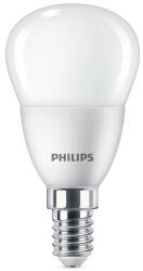 Philips P45 E14 LED kisgömb fényforrás, 5W=40W, 4000K, 470 lm, 220-240V, 929002978418 (929002978418)