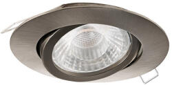 EGLO TEDO 1 98642 LED beépíthető lámpa, állítható, 1x5W GU10 LED, 2700K, 400 lm (98642)